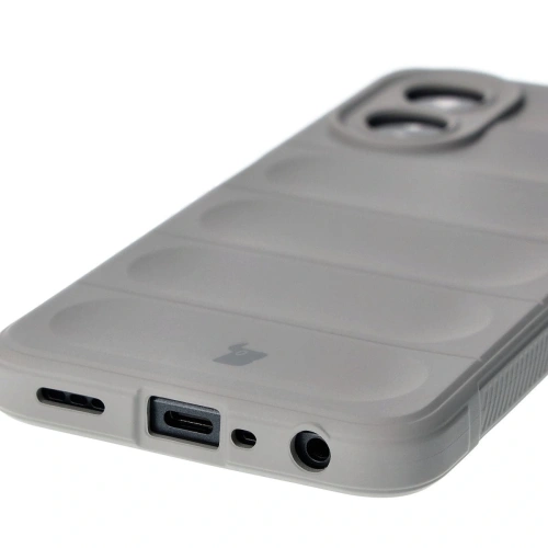 Pancerne etui Bizon Case Tur do Oppo A38 4G jasnoszare
