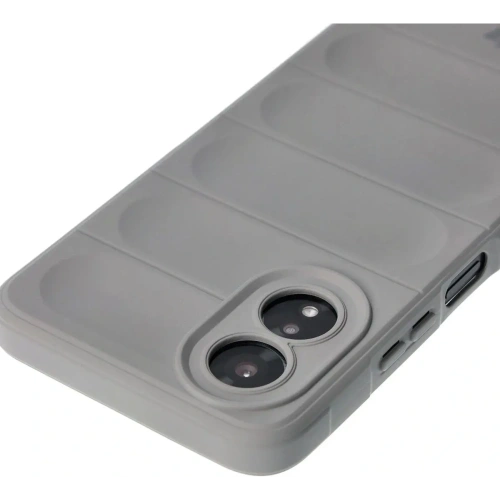 Pancerne etui Bizon Case Tur do Oppo A38 4G jasnoszare