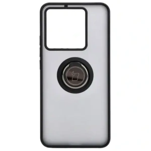 Hurtownia GSM - Etui s úchopem na prst Bizon Case Hybrid Ring pro Xiaomi 13T Pro / 13T kouřové s černým rámečkem - BIZ3854 - {ean13} - Hurt