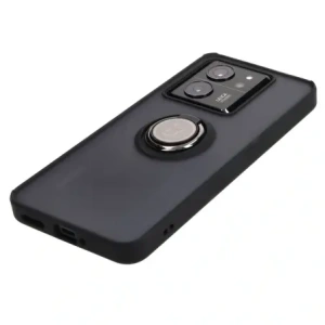 Wholesale Bizon Case Hybrid Ring Xiaomi 13T Pro / 13T smoky with a black frame - BIZ3854 - {ean13} - Hurt