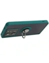 Wholesale Bizon Case Hybrid Ring Xiaomi 13T Pro / 13T smoky with a dark green frame - BIZ3855 - {ean13} - Hurt