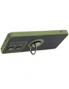 Hurtownia GSM - Bizon Case Hybrid Ring Xiaomi 13T Pro / 13T fumuriu cu un cadru verde - BIZ3856 - {ean13} - Hurt