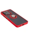 Hurtownia GSM - Bizon Case Hybrid Gyűrű Xiaomi 13T Pro / 13T füstös piros kerettel - BIZ3857 - {ean13} - Hurt