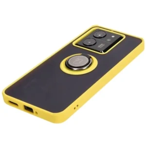 Hurtownia GSM - Bizon Case Hybrid Ring Xiaomi 13T Pro / 13T füstös sárga kerettel - BIZ3858 - {ean13} - Hurt