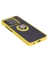 Hurtownia GSM - Bizon Case Hybrid Ring Xiaomi 13T Pro / 13T fumuriu cu un cadru galben - BIZ3858 - {ean13} - Hurt
