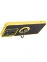 Wholesale Bizon Case Hybrid Ring Xiaomi 13T Pro / 13T smoky with a yellow frame - BIZ3858 - {ean13} - Hurt