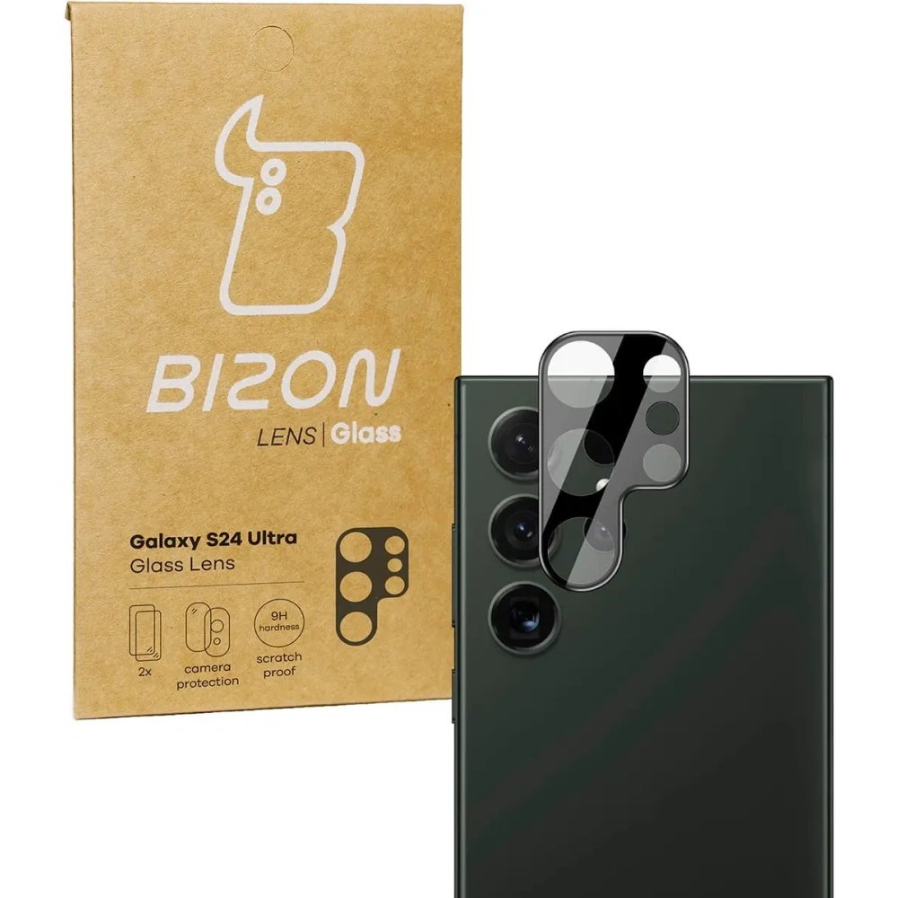 Hurtownia GSM - Bizon üveg lencse Samsung Galaxy S24 Ultra [2 CSOMAG] - BIZ3870 - {ean13} - Hurt