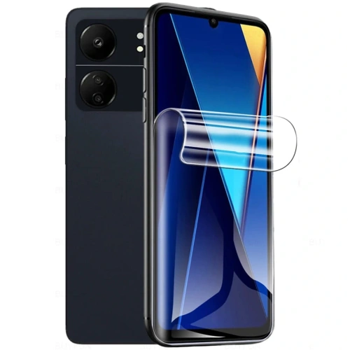 Folia hydrożelowa na ekran Bizon Glass Hydrogel Front do Redmi 13C/13C 5G/Poco C65 [2 PACK]