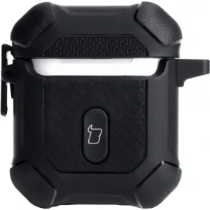 Hurtownia GSM - Etui Bizon Case Headphone Armor do Apple Airpods 1/2 černé - BIZ3874 - {ean13} - Hurt