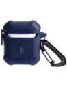 Bizon Case Headphone Armor Apple Airpods 1/2 navy blue