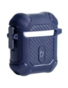 Hurtownia GSM - Etui Bizon Case Headphone Armor do Apple Airpods 1/2 granatowe - BIZ3875 - {ean13} - Hurt