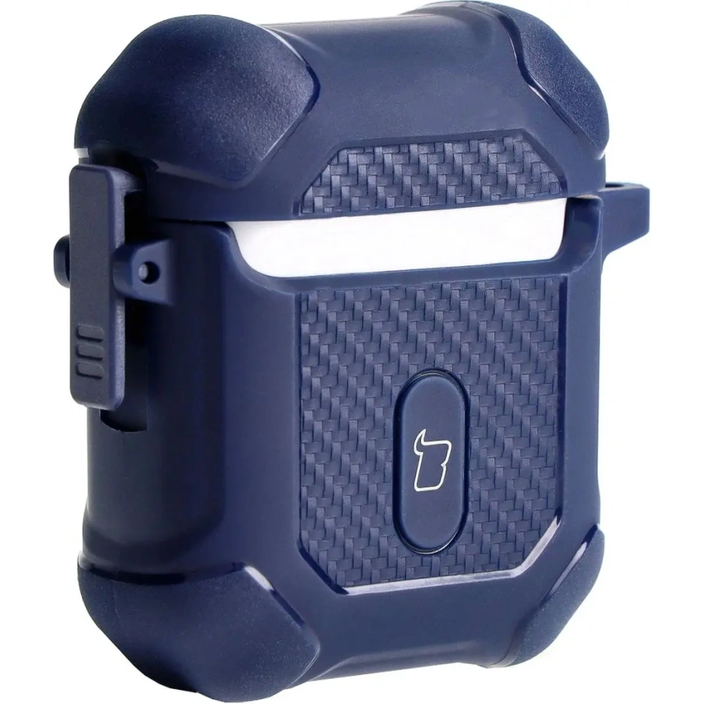 Hurtownia GSM - Bizon Case Headphone Armor Apple Airpods 1/2 sötétkék - BIZ3875 - {ean13} - Hurt