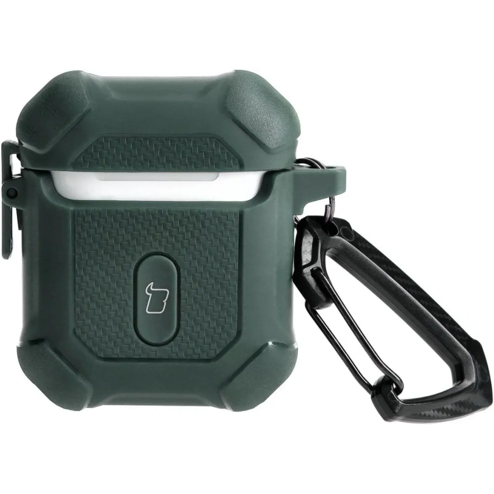 Hurtownia GSM - Bizon Case Headphone Armor Apple Airpods 1/2 sötétzöld - BIZ3876 - {ean13} - Hurt