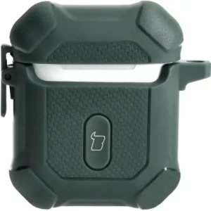 Hurtownia GSM - Etui Bizon Case Headphone Armor do Apple Airpods 1/2 tmavě zelené - BIZ3876 - {ean13} - Hurt