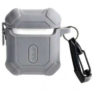 Hurtownia GSM - Etui Bizon Case Headphone Armor do Apple Airpods 1/2 šedé - BIZ3877 - {ean13} - Hurt