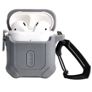 Hurtownia GSM - Etui Bizon Case Headphone Armor do Apple Airpods 1/2 šedé - BIZ3877 - {ean13} - Hurt