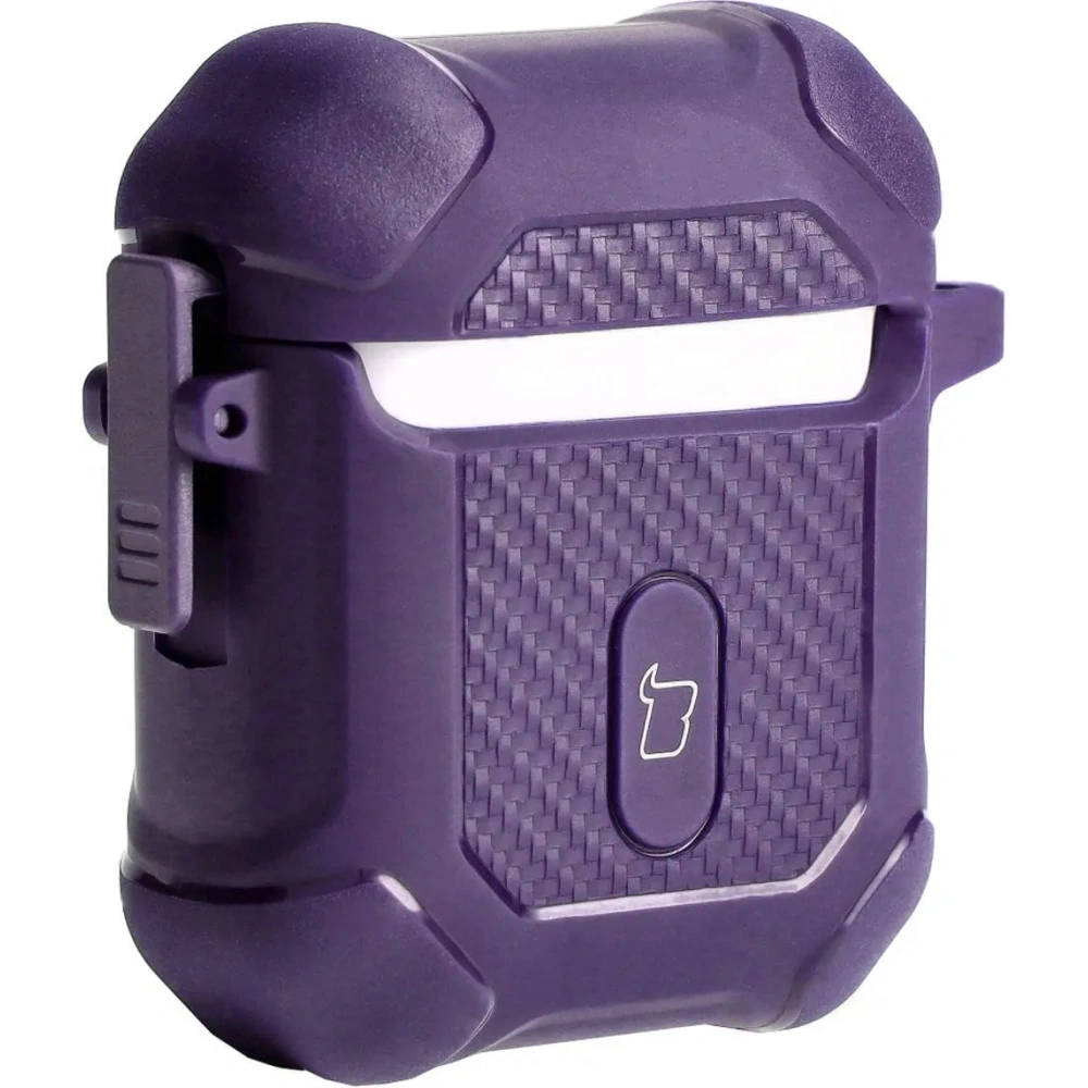 Hurtownia GSM - Etui Bizon Case Headphone Armor do Apple Airpods 1/2 fioletowe - BIZ3878 - {ean13} - Hurt