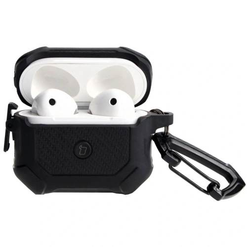 Etui Bizon Case Headphone Armor do Apple Airpods 3 czarne