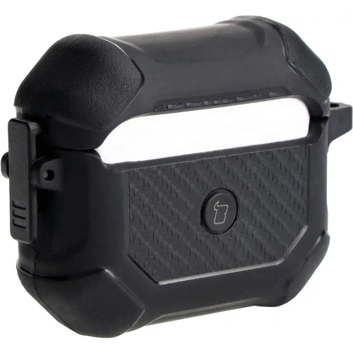Etui Bizon Case Headphone Armor do Apple Airpods 3 czarne