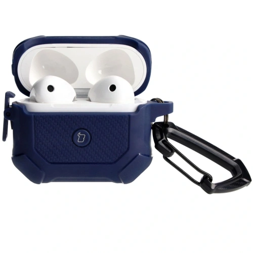 Etui Bizon Case Headphone Armor do Apple Airpods 3 granatowe