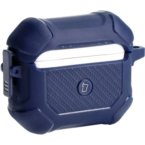 Etui Bizon Case Headphone Armor do Apple Airpods 3 granatowe