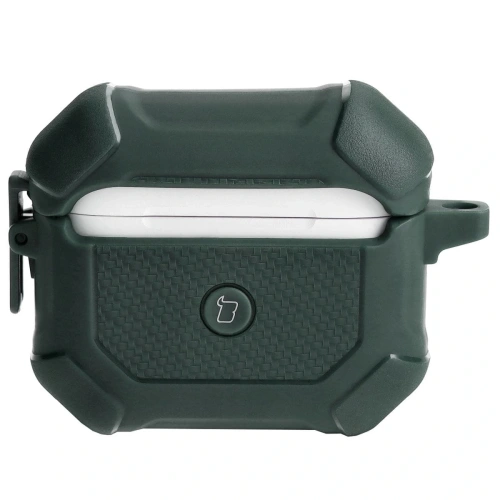 Etui Bizon Case Headphone Armor do Apple Airpods 3 ciemnozielone