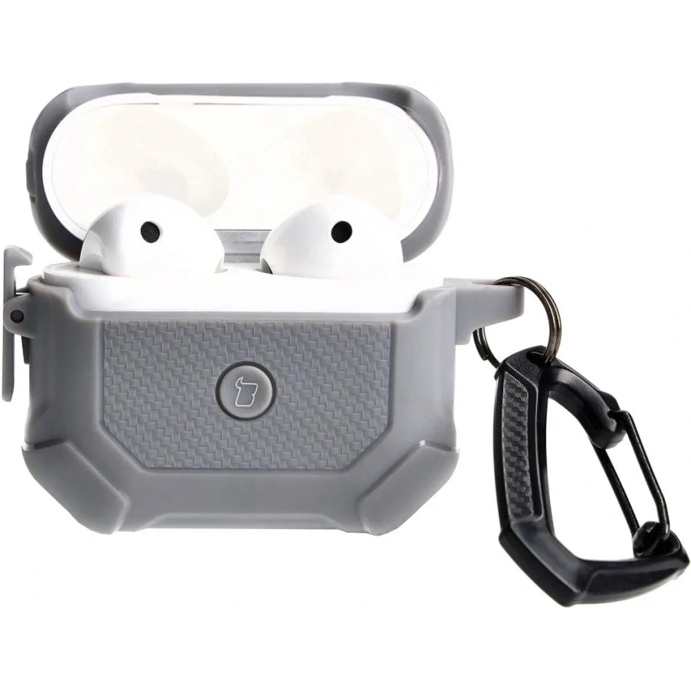 Hurtownia GSM - Bizon Case Armură pentru Căști Apple Airpods 3 gri - BIZ3882 - {ean13} - Hurt