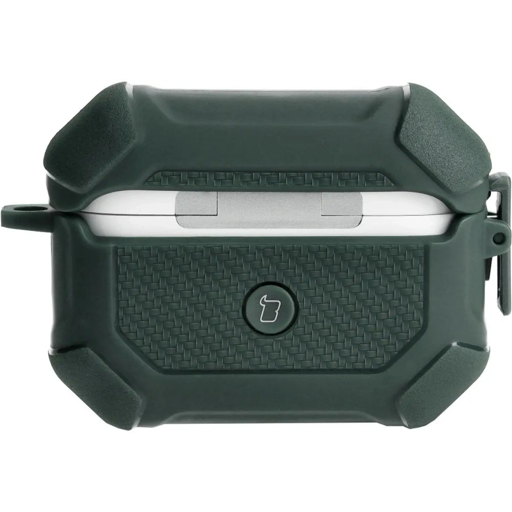 Hurtownia GSM - Etui Bizon Case Headphone Armor do Apple Airpods Pro 2 tmavě zelené - BIZ3886 - {ean13} - Hurt