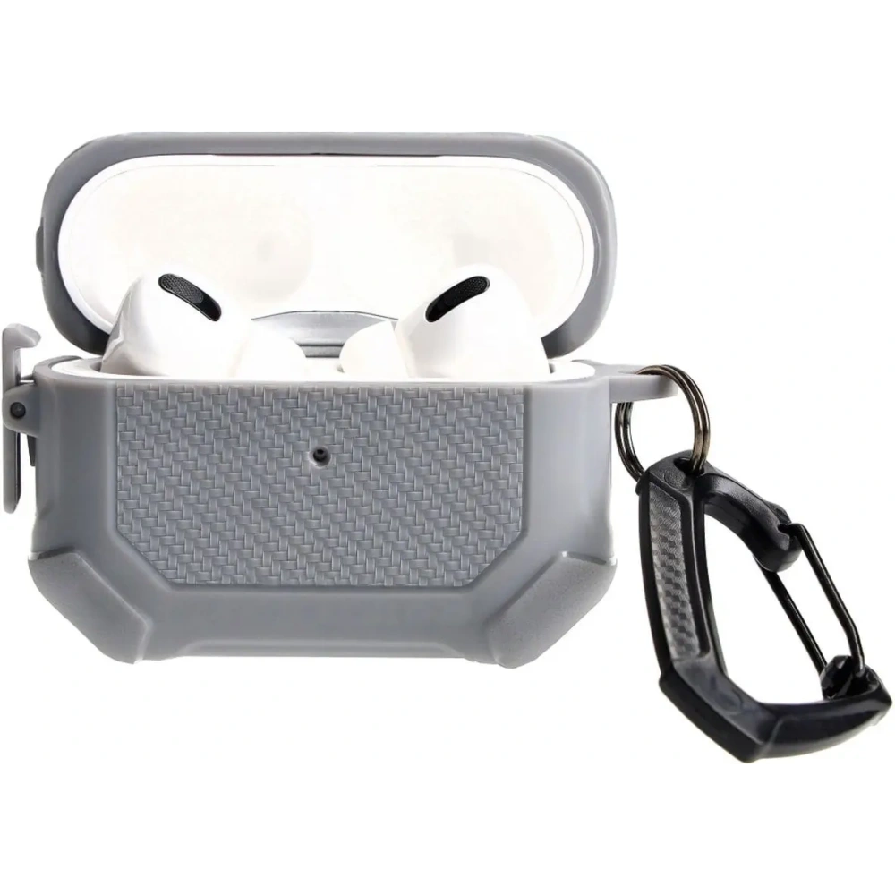 Hurtownia GSM - Etui Bizon Case Headphone Armor do Apple Airpods Pro 2 šedé - BIZ3887 - {ean13} - Hurt