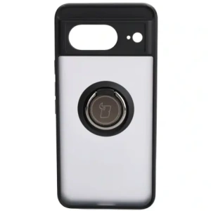 Hurtownia GSM - Bizon Case Hybrid Ring Google Pixel 8 füstös fekete kerettel - BIZ3889 - {ean13} - Hurt