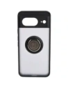 Wholesale Bizon Case Hybrid Ring Google Pixel 8 smoky with a black frame - BIZ3889 - {ean13} - Hurt