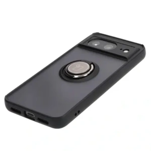 Hurtownia GSM - Bizon Case Hybrid Ring Google Pixel 8 füstös fekete kerettel - BIZ3889 - {ean13} - Hurt