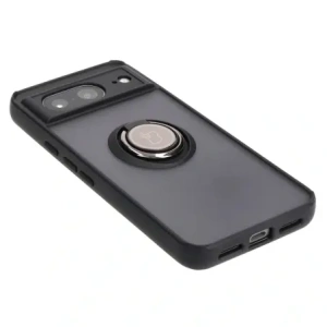 Hurtownia GSM - Bizon Case Hybrid Ring Google Pixel 8 füstös fekete kerettel - BIZ3889 - {ean13} - Hurt