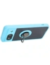Hurtownia GSM - Bizon Case Hybrid Ring Google Pixel 8 smoky cu un cadru de culoare albastră deschisă - BIZ3891 - {ean13} - Hurt