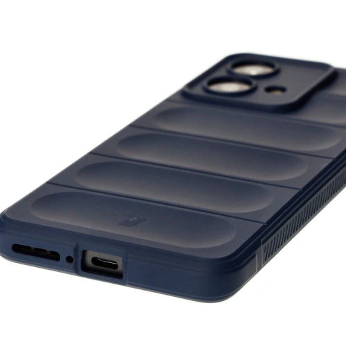 Pancerne etui Bizon Case Tur do Motorola Edge 40 Neo granatowe