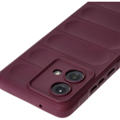 Pancerne etui Bizon Case Tur do Motorola Edge 40 Neo ciemnofioletowe