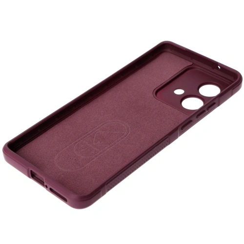 Pancerne etui Bizon Case Tur do Motorola Edge 40 Neo ciemnofioletowe