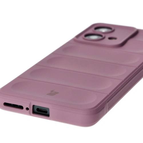 Pancerne etui Bizon Case Tur do Motorola Edge 40 Neo jasnofioletowe