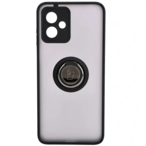 Hurtownia GSM - Bizon Case Hybrid Ring Motorola Moto G14 füstös fekete kerettel - BIZ3901 - {ean13} - Hurt
