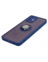 Hurtownia GSM - Bizon Case Hybrid Ring Motorola Moto G14 füstös színben, tengerészkék kerettel - BIZ3902 - {ean13} - Hurt