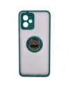 Hurtownia GSM - Etui s úchytem na prst Bizon Case Hybrid Ring pro Motorola Moto G14 kouřové s tmavě zeleným rámečkem - BIZ3903 - {ean13} - Hurt