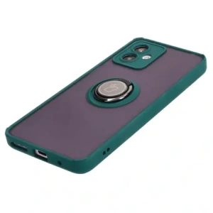 Hurtownia GSM - Bizon Case Hybrid Ring Motorola Moto G14 füstös színben, sötétzöld kerettel - BIZ3903 - {ean13} - Hurt