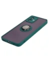 Hurtownia GSM - Etui s úchytem na prst Bizon Case Hybrid Ring pro Motorola Moto G14 kouřové s tmavě zeleným rámečkem - BIZ3903 - {ean13} - Hurt