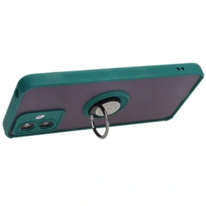 Hurtownia GSM - Bizon Case Hybrid Ring Motorola Moto G14 füstös színben, sötétzöld kerettel - BIZ3903 - {ean13} - Hurt