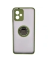 Hurtownia GSM - Bizon Case Hybrid Ring Motorola Moto G14 füstös színű, zöld kerettel - BIZ3904 - {ean13} - Hurt