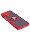 Hurtownia GSM - Etui s úchopem na prst Bizon Case Hybrid Ring pro Motorola Moto G14 kouřové s červeným rámečkem - BIZ3905 - {ean13} - Hurt