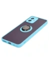 Hurtownia GSM - Bizon Case Hybrid Ring Motorola Moto G14 füstös színű, világoskék kerettel - BIZ3906 - {ean13} - Hurt