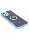 Hurtownia GSM - Etui s úchytem na prst Bizon Case Hybrid Ring pro Motorola Moto G14 kouřové s jasně modrým rámečkem - BIZ3906 - {ean13} - Hurt