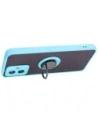 Hurtownia GSM - Bizon Case Hybrid Ring Motorola Moto G14 füstös színű, világoskék kerettel - BIZ3906 - {ean13} - Hurt