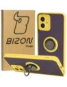 Hurtownia GSM - Bizon Case Hybrid Ring Motorola Moto G14 füstös sárga kerettel - BIZ3907 - {ean13} - Hurt
